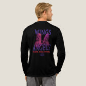 Wings of Angels Tri-Blend Shirt (Achterkant)