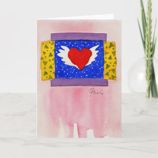 Wings of Desire Feestdagen Kaart