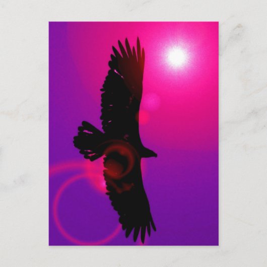 Wings of Eagle Briefkaart (Voorkant)