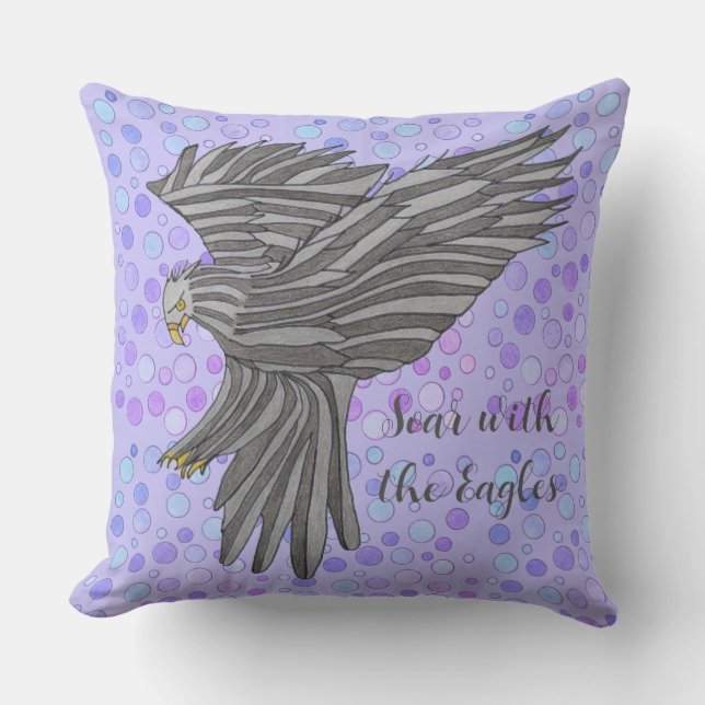 Wings of Eagles Pillow Buitenkussen (Voorkant)