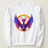 Wings of Freedom Dragon Design Sweatshirt (Design devant)