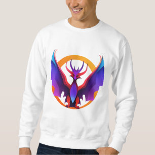 Wings of Freedom Dragon Sweatshirt Design