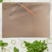 Wings of Gold Dragonfly Theedoek (Gevouwen)