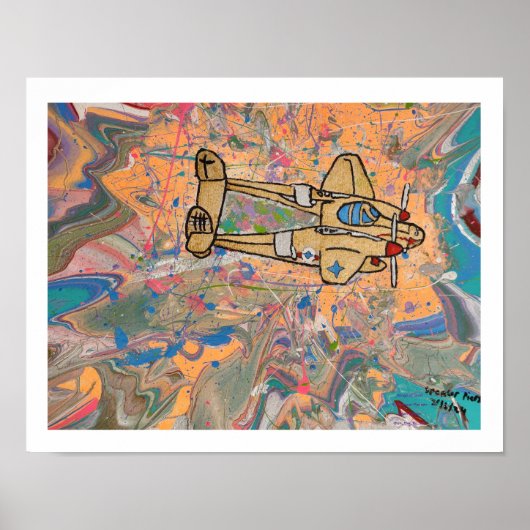 Wings of Gold Open Edition Poster (Voorkant)