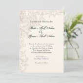 Wings of Love Bruiloft Collectie Kaart (Staand voorkant)