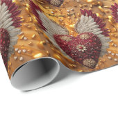 "Wings Of Love" Cadeaupapier (Rol Hoek)