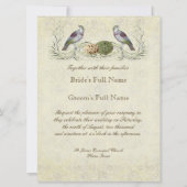 Wings of Love Invitation - Crème Tan (Devant)