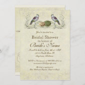 Wings of Love Invitation - Fête des mariées (Devant / Derrière)