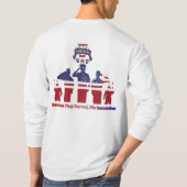 Wings of remembrance white t-shirt (Achterkant)