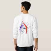 Wings of Rogallo White Sweatshirt (Achterkant volledig)