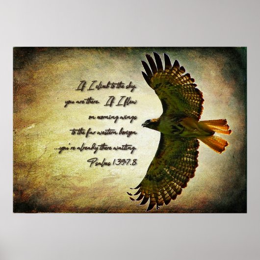 Wings of the Morning Inspirerend Poster (Voorkant)