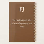 Wings of Truth – Flutter of Illusions Planner (Achterkant)