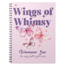 Wings of Whimsy Spiral Notitieboek