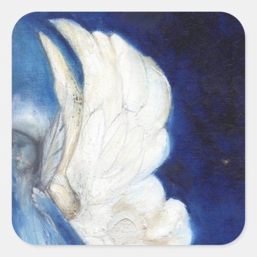 Wings over Londen 2013 Vierkante Sticker (Voorkant)