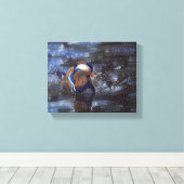 Wings Over The Dock: een vredige ontsnapping Canvas Afdruk (Insitu (Houten vloer))