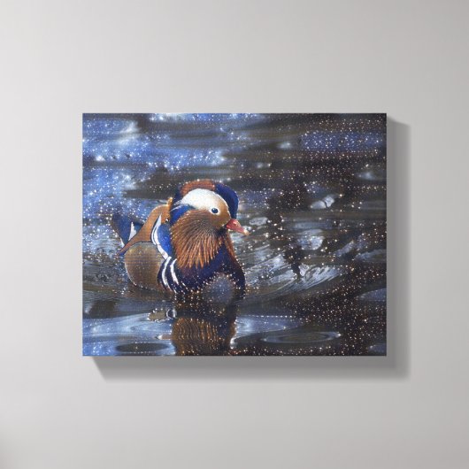 Wings Over The Dock: een vredige ontsnapping Canvas Afdruk (Voorkant)