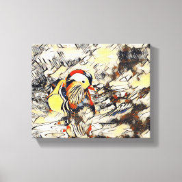 Wings Over The Dock: een vredige ontsnapping Canvas Afdruk