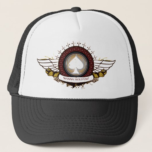 Wings Trucker Hat Pet (Voorkant)
