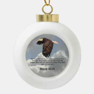 WINGS ZOALS ELLES KERAMISCHE BAL ORNAMENT