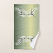 Wingspan geïnspireerd bordspel tafelblad gamer pas bad handdoek (Handdoek)