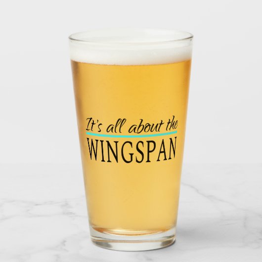Wingspan Glas (Voorkant gevuld)