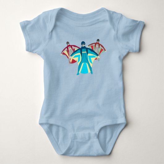 Wingsuit Skydiving Romper (Voorkant)