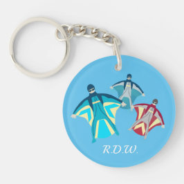 Wingsuit Skydiving Sleutelhanger