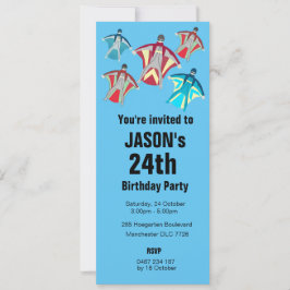 Wingsuit Skydiving Thema Kaart