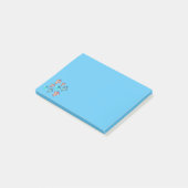 Wingsuit Skydiving Thema Post-it® Notes (Schuin)