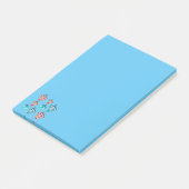 Wingsuit Skydiving Thema Post-it® Notes (Schuin)