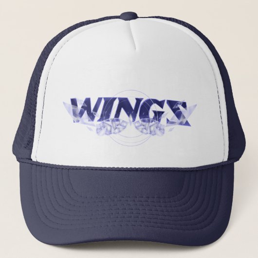 Wingz Logo Hat Trucker Pet (Voorkant)