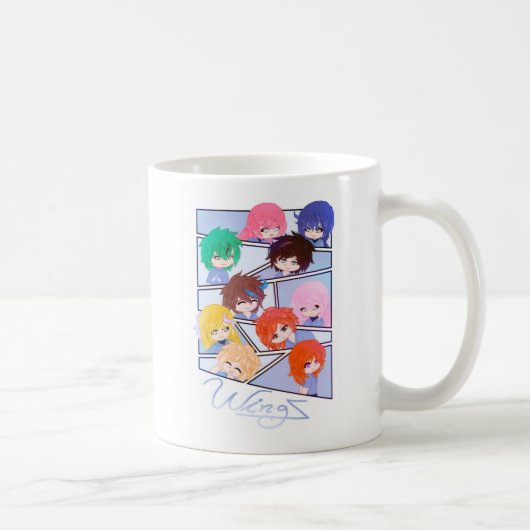 Wingz Multi Characters Mug Koffiemok (Rechts)
