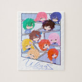 Wingz Official Multi Characters Puzzle (Vertical)