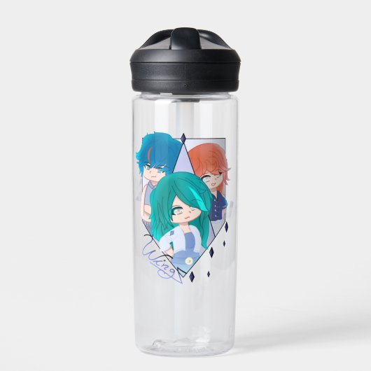 Wingz Warriors Waterfles (Voorkant)