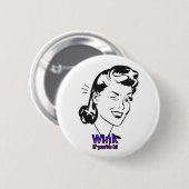 Wink als je bi bent ronde button 5,7 cm (Voorkant /achterkant)