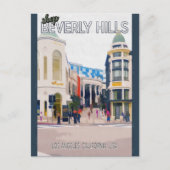 winkel Beverly Hills California Travel Briefkaart (Voorkant)