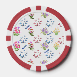 Winkel Botanisch Bloemstuk Poker Chips