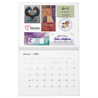 Winkel Lokaal San Antonio 2026 Kalender