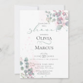 WINKEL | Moderne Waterverf Eucalyptus Foliage Kaart (Voorkant)