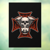 Winkel motorfiets motorfiets motorfiets raamsticker (Vel 3)