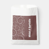 Winkel op suikerbakkerij Aangepaste koekjes Chocol Bedankzakje (Voorkant)