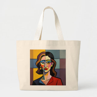 Winkel tas met een portret van een vrouw in Picass