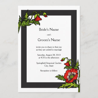 Winkelboek 5x7 Uitnodiging