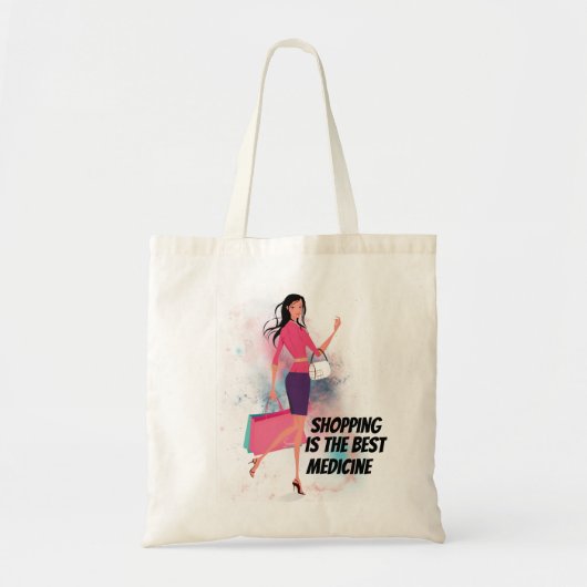 winkelcentrum tote bag (Voorkant)