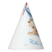 Winkeldragende Baby - Cartoon Trekken Sweet Funny Feesthoedjes (Links)