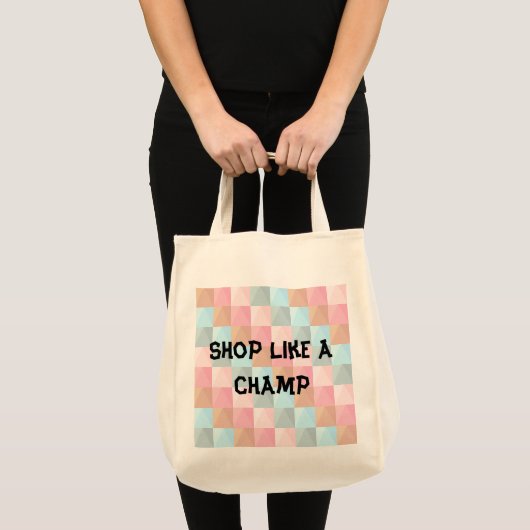 Winkelen als een Champ Canvas tas (Voorkant (product))