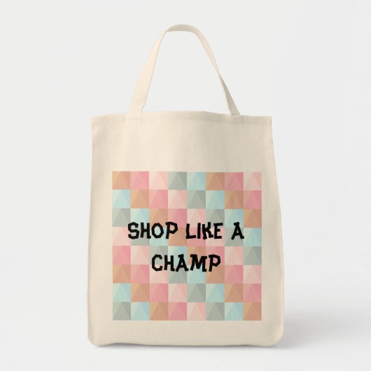 Winkelen als een Champ Canvas tas (Voorkant)