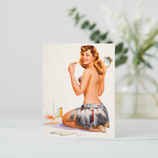 Winkelen Briefkaart (Staand voorkant)