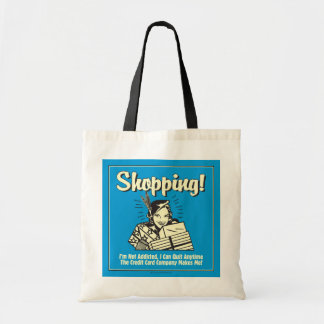 Winkelen: ik ben niet veroordeeld tote bag