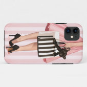 Winkelen in de jaren '50 Case-Mate iPhone case (Achterkant (horizontaal))